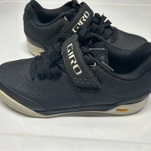 Giro Black Cycling Shoes with White Sole